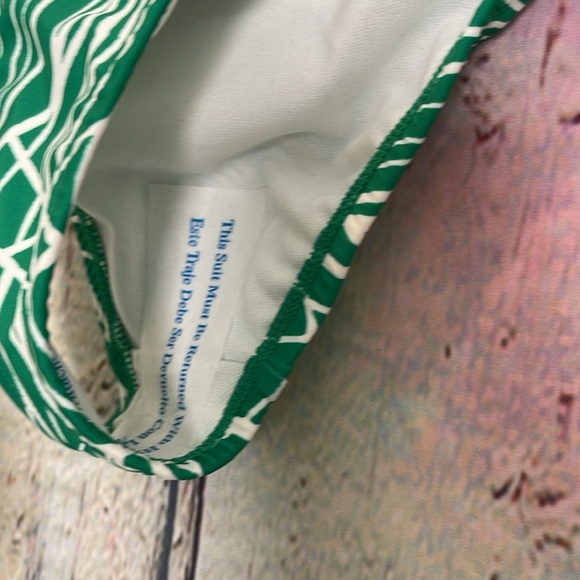 Tabitha Brown Green Leaf Bikini Small - Picture 4 of 5